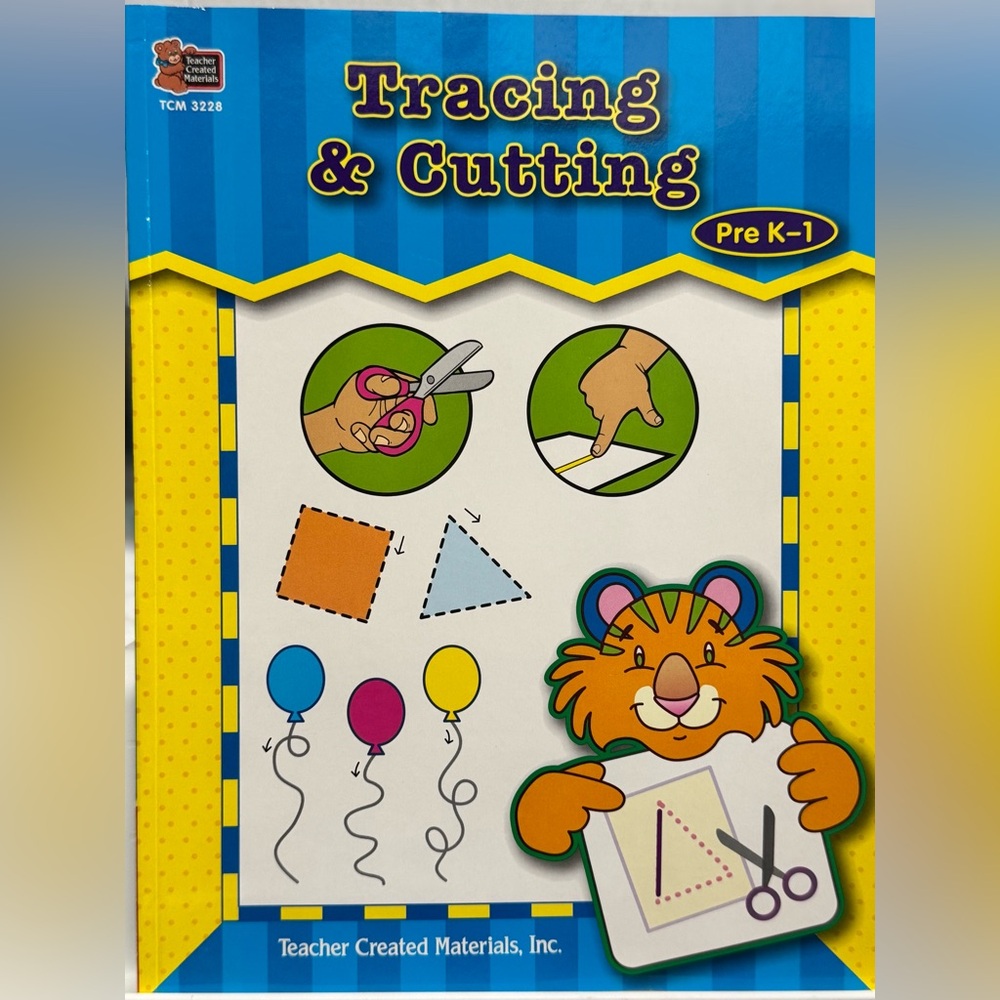 Teacher Created Materials Tracing & Cutting Activity Book (2003)